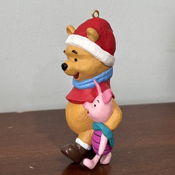 Vintage Hallmark Ornament Disney Winnie the Pooh & Piglet 1996 - Picture 5 of 8